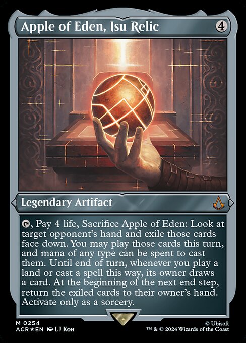 Apple of Eden, Isu Relic 254