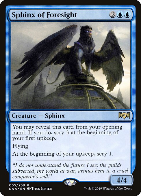 Sphinx of Foresight 55