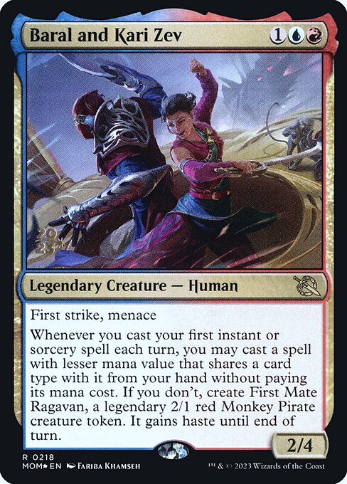 Baral and Kari Zev 218s