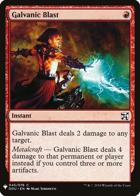 Galvanic Blast DDU-45