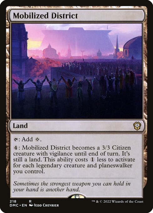 Mobilized District 218