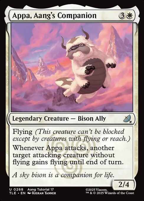 Appa, Aang's Companion 268