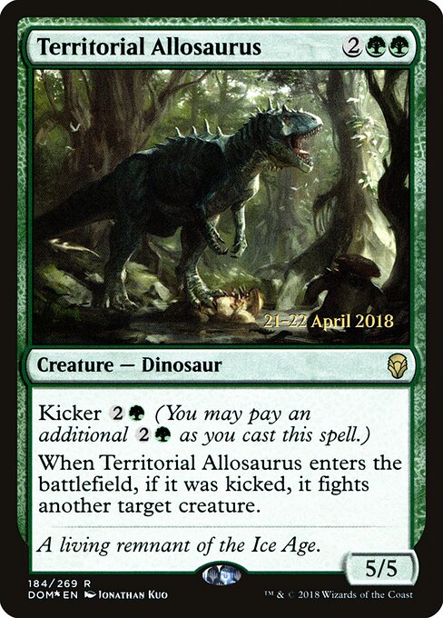 Territorial Allosaurus 184s