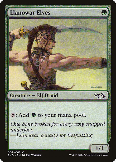 Llanowar Elves 9