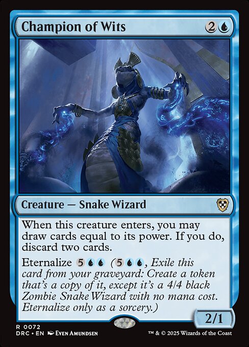 Champion of Wits 72