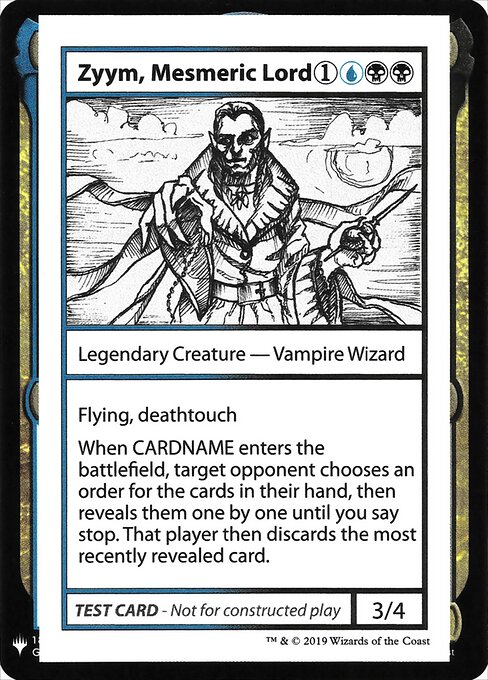 Zyym, Mesmeric Lord 104