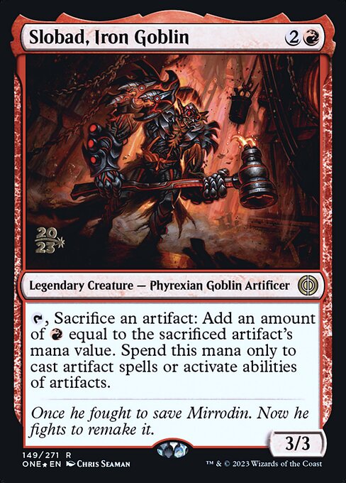 Slobad, Iron Goblin 149s