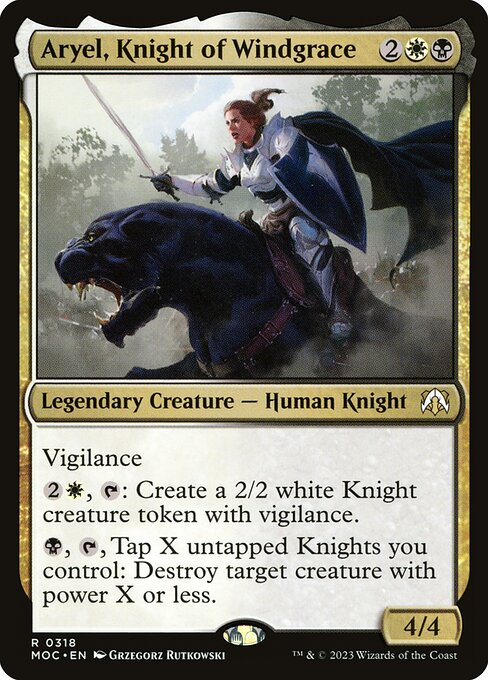 Aryel, Knight of Windgrace 318