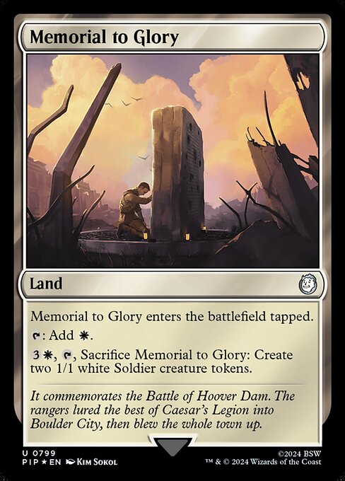 Memorial to Glory 799