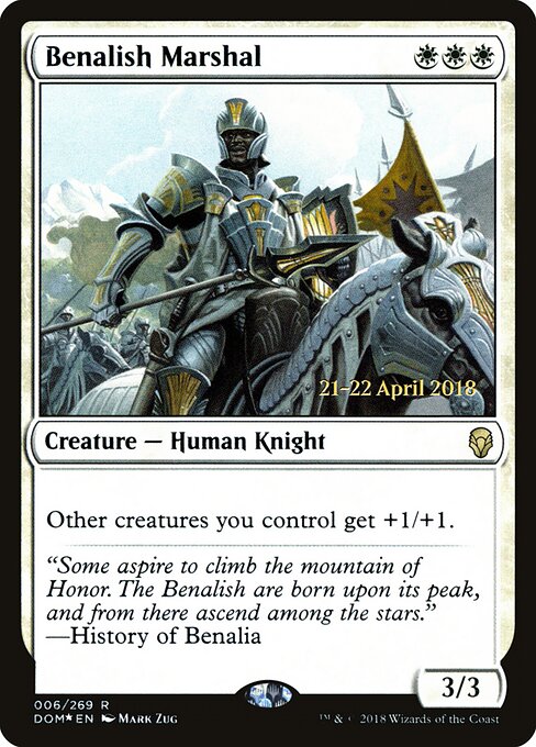 Benalish Marshal 6s