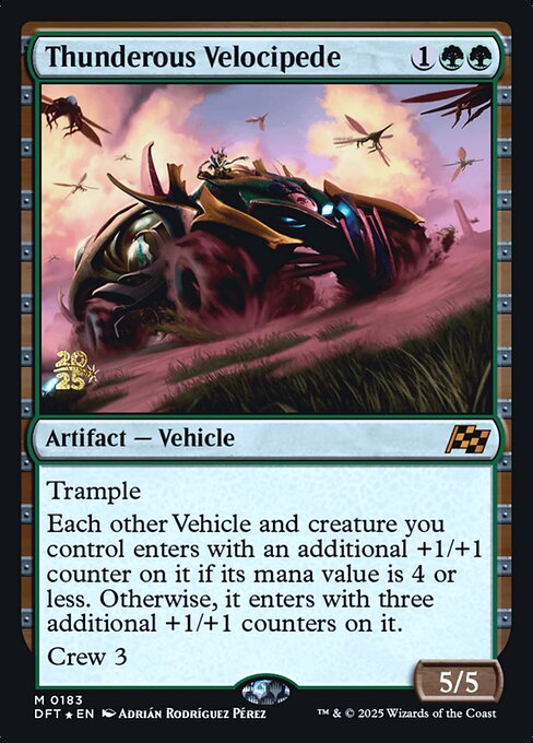 Thunderous Velocipede 183s