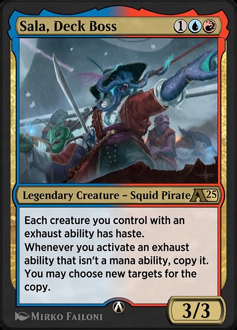 Sala, Deck Boss 25