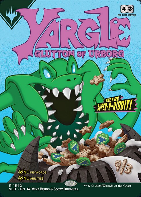 Yargle, Glutton of Urborg // Yargle, Glutton of Urborg 1542