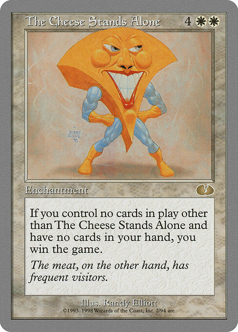 The Cheese Stands Alone 2
