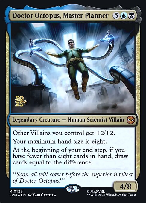 Doctor Octopus, Master Planner 128s