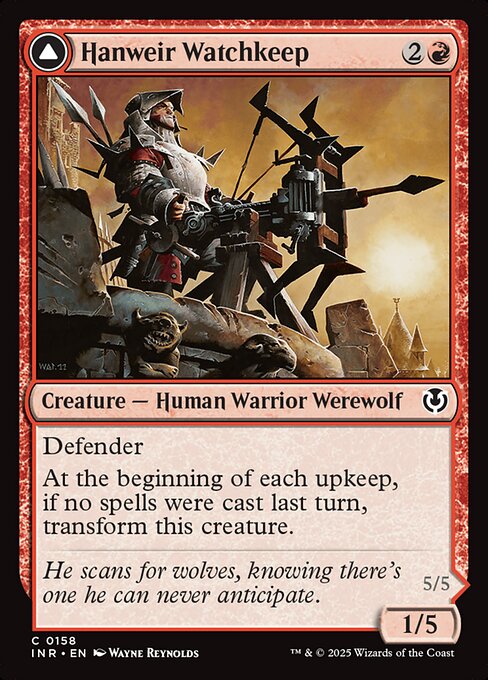Hanweir Watchkeep // Bane of Hanweir 158