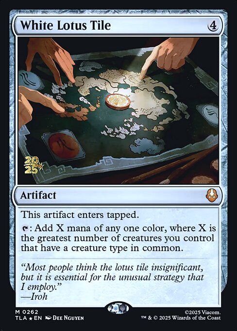 White Lotus Tile 262s