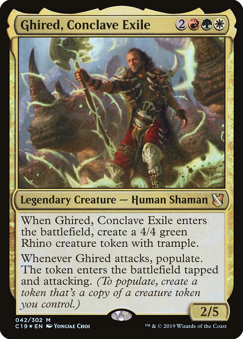 Ghired, Conclave Exile 42