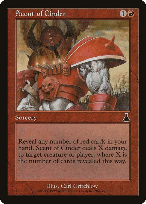 Scent of Cinder 1999-1