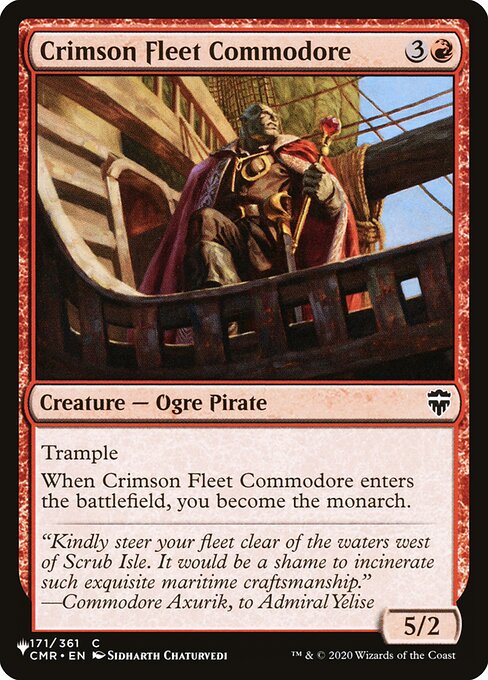 Crimson Fleet Commodore CMR-171