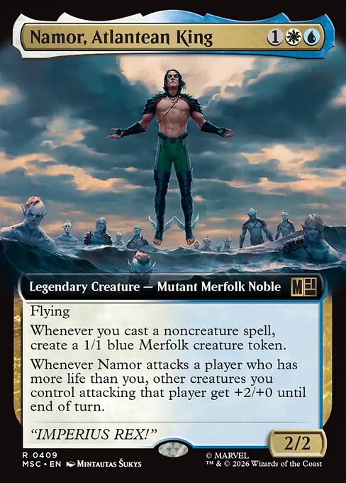 Namor, Atlantean King 409