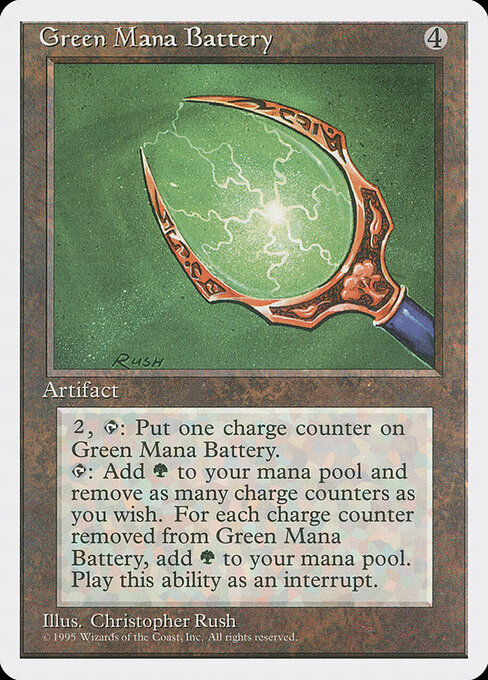 Green Mana Battery 323