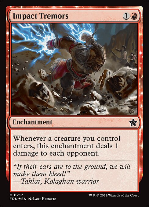 Impact Tremors 717