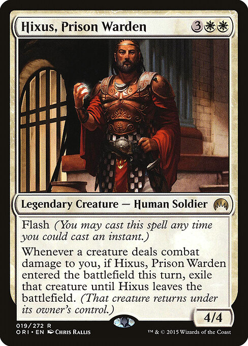 Hixus, Prison Warden 19