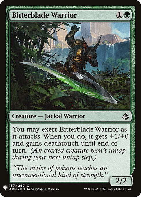 Bitterblade Warrior AKH-157