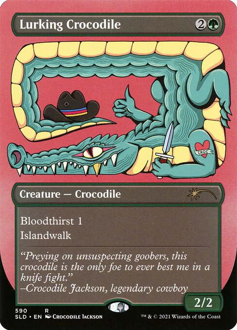 Lurking Crocodile 590