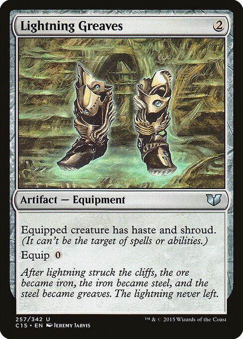 Lightning Greaves 257
