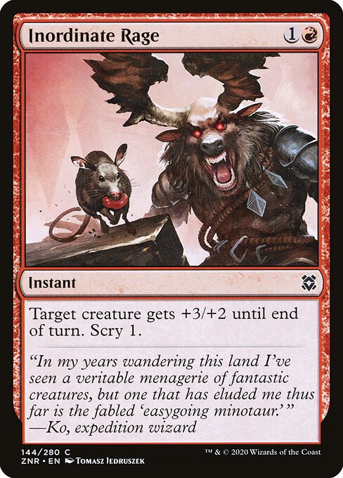 Inordinate Rage 144