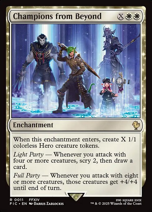Champions from Beyond 11