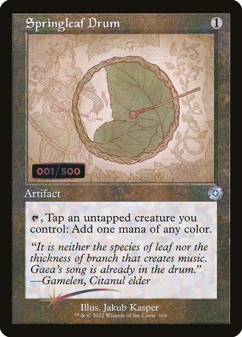 Springleaf Drum 118z