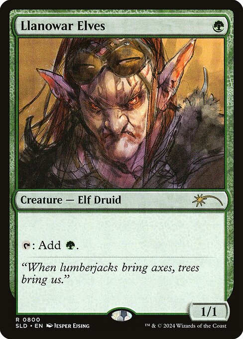 Llanowar Elves 800