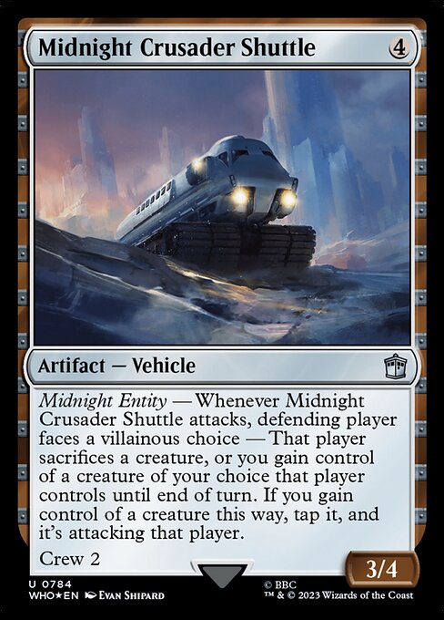 Midnight Crusader Shuttle 784