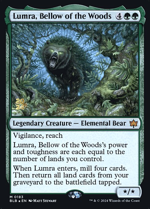 Lumra, Bellow of the Woods 183s