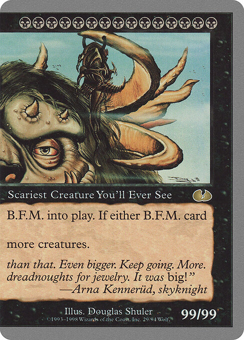 B.F.M. (Big Furry Monster) 29