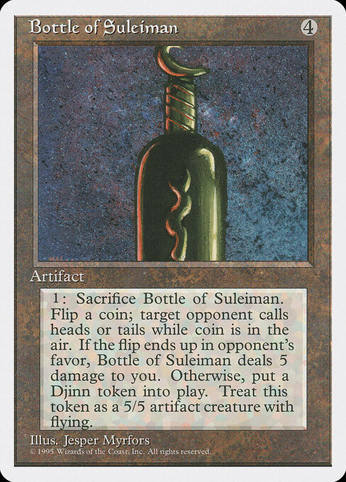 Bottle of Suleiman 301