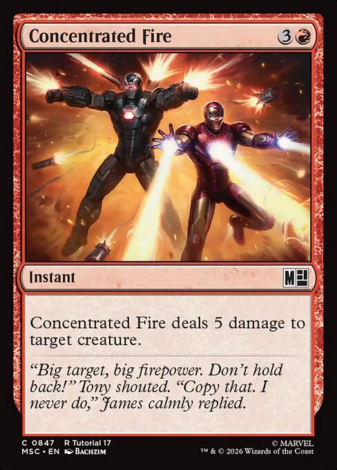 Concentrated Fire 847