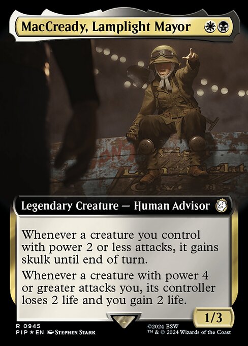 MacCready, Lamplight Mayor 945