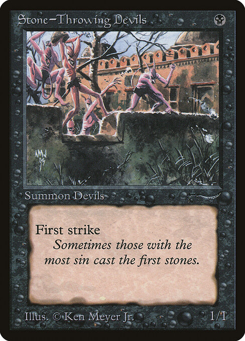 Stone-Throwing Devils 33