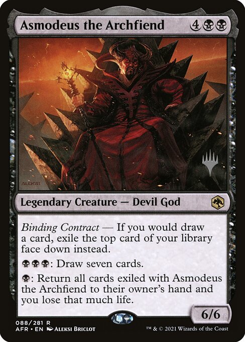 Asmodeus the Archfiend 88p