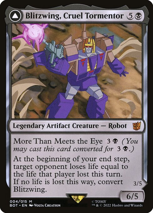 Blitzwing, Cruel Tormentor // Blitzwing, Adaptive Assailant 4
