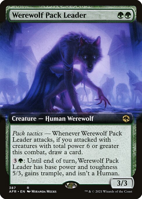 Werewolf Pack Leader 387