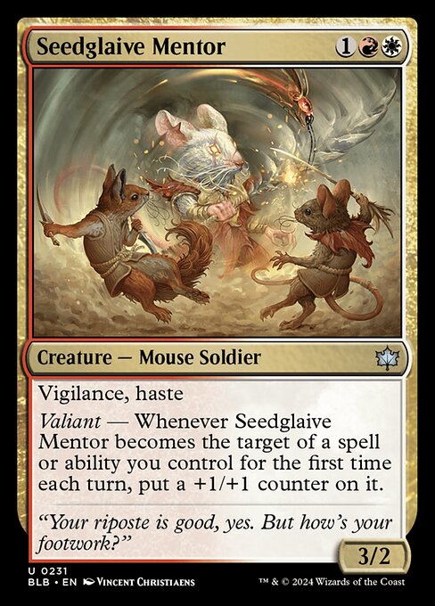 Seedglaive Mentor 231