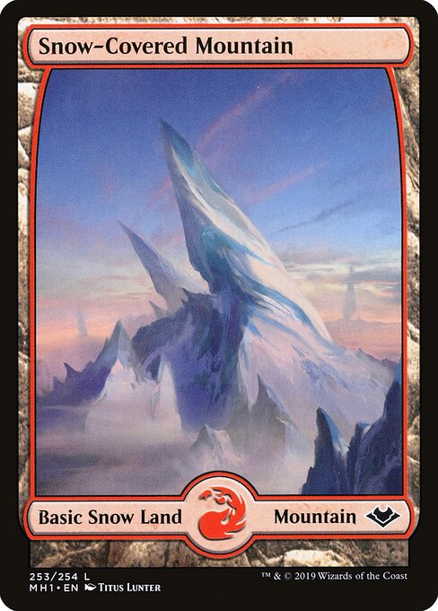 Snow-Covered Mountain 253