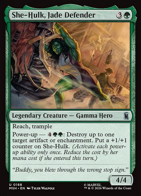 She-Hulk, Jade Defender 188
