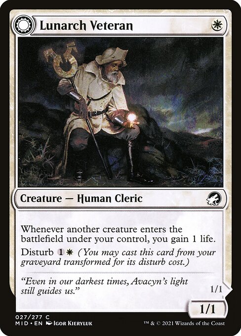 Lunarch Veteran // Luminous Phantom 27