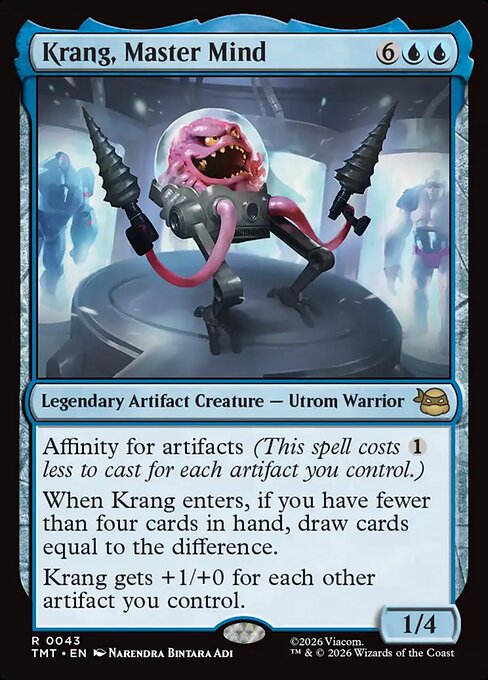 Krang, Master Mind 43